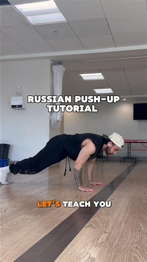 Russian push-up tutorial. Comment what you want to see next✅Follow for more📈