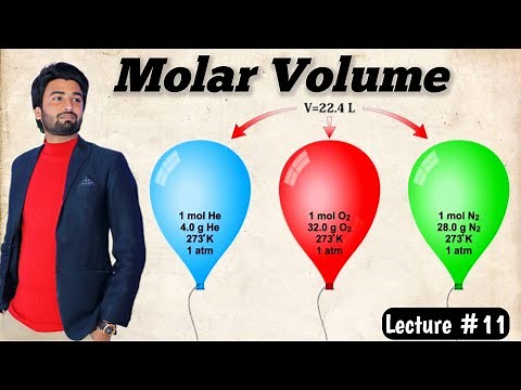 Molar Volume Class 11 || Molar Volume of Gases #molarvolume