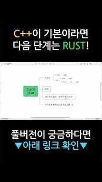 C++이 기본이라면 다음 단계는 RUST!