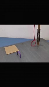 6.3M views · 88K reactions | Spring mechanism #mechanism #mechanismsdesign #diy #craft #Fbreels #petfacts #tips #reels #experiment #unexpected | Matakonnarng | Facebook