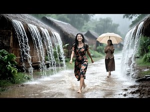 Heavy Rain Sounds for Sleep 🌧️ Howling Wind White Noise to Beat Insomnia