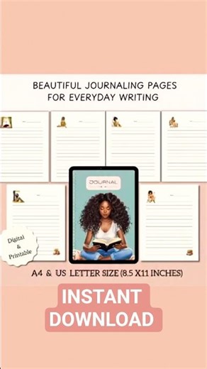 ✨ Beautiful Journaling Pages – Digital & Printable ✨