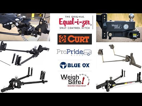 HITCH BATTLE 2021 /// Testing 6 Different Weight Distribution/Anti-Sway Hitches for 100's of Miles