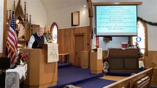 MERRY CHRISTMAS Music and Liturgy permission by Augsburg Fortress, license # SAS024976, CCLI license # 11089223, Streaming license # 21931489 and One License # A721250 | Finley-Sharon Lutheran Parish