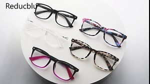 Square Eyeglasses for Women - Oversize Glasses Ladies - Pink Frame +0.00