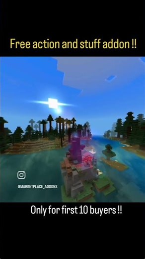 buy now sms the addon on insta !! #addonpack #minecraftaddons #minecraft #minecraftshorts #sale