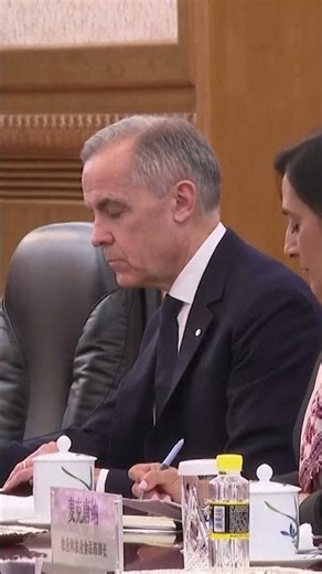 Carney Meets Xi to Renew Ties #canada #china