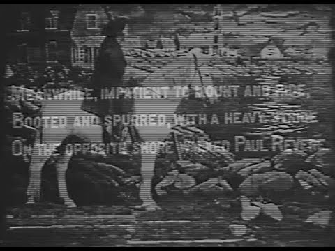 Edison Studios' "The Midnight Ride of Paul Revere" (1914)