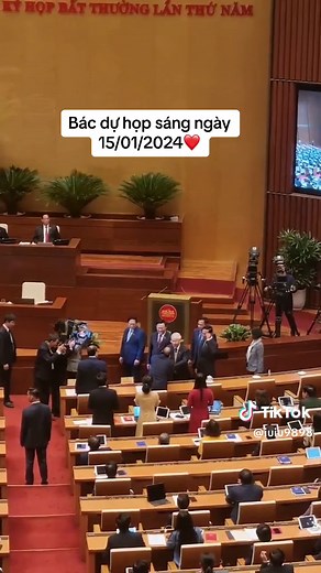 Bác Trọng Dự Họp Sáng 15/01/2024 Tại Quốc Hội