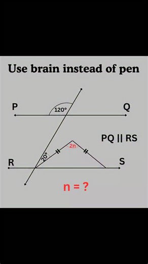 StormYourMind on Instagram: "Basic mathematics Triangle problem algebra tricky problem #mathteacher #mathlover #mathfun #algebra"