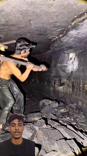 Danger Zone! Underground Coal Mining😱#coalmining #blackpink