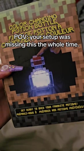 This LED table lamp adds soft, color-changing ambient light that elevates any gaming or desk setup without glare. The stacked, potion-style design gives it a clean, modern look while the adjustable colors let you match your setup mood, stream aesthetic, or late-night gaming sessions. Perfect for desks, shelves, or background lighting behind monitors. Subtle enough to stay on during long sessions, bold enough to change the vibe instantly. #GamerSetup #DeskAesthetic #RGBLighting #TikTokShopFinds #