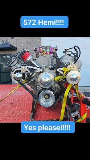 Getting ready to drop a crate Mopar 572 Hemi into our custom built 1957 FC170. | MEGA X 2