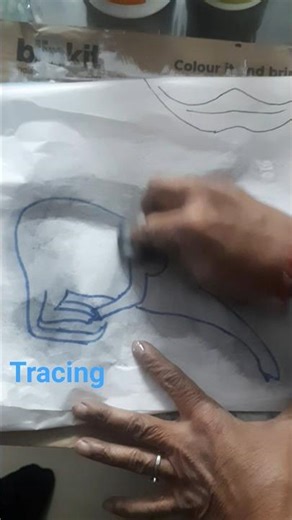 tracing techniques #shortsvideo #easytracing