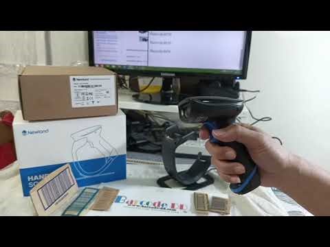 รีวิว สาธิต ทดสอบ Newland NLS HR2000 BT wireless barcode scanner เครื่องอ่านบาร์โค้ดไร้สาย