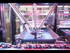 Robotic unscrambling, filling and capping line - Futureproof series compact inline filling line