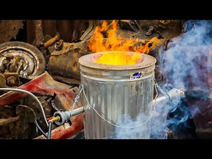 Metal Foundry with Dual Torches Backyard Build for Coin Casting (How-to Video)