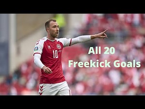 Christian Eriksen 20 Free kick Goals