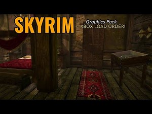 Vanilla Skyrim vs Graphics Pack (2025) Only 35 Mods! Xbox Load Order