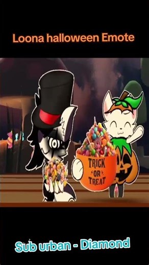 Loona halloween emote #vrchat #vrc #vrchatcommunity #loona