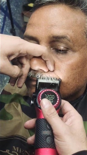 Asmr moustache trim / moustache trim asmr 🤩🥳✨#asmr #shorts