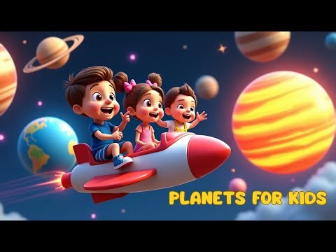 Planets for Kids | Fun Space Adventure with Cute Planets 🚀🪐