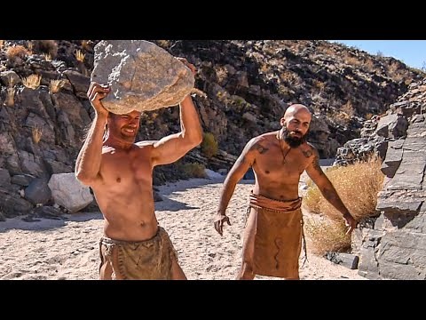 Primitive Caveman Workout in the Desert