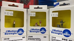 Add some life to your layout with Veissmann eMotion animated figures! Find the whole range at the link below https://www.australianmodeller.com.au/search?q=eMotion | Australian Modeller