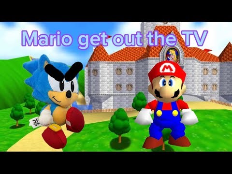 Mario get out the tv