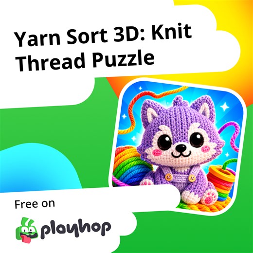 Yarn Sort 3D: Knit Thread Puzzle: Play Online For Free On Playhop
