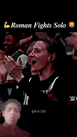 Roman fights solo💯😱😡 #wwe #wrestlingfans316 #wrestling Roman fan subscribe
