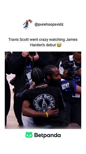 Pure Hoops VIdeos on Instagram: "James Harden and Travis Scott represent two different worlds connected by the same energy — creativity, confidence, and influence. Harden bends the game of basketball with rhythm, pace, and deception, while Travis bends culture with sound, aesthetics, and atmosphere. Both move on their own timing, never rushed, always in control. Harden’s stepback and Travis’s beat drops carry the same feeling — anticipation followed by explosion. One rocks arenas with buckets, t
