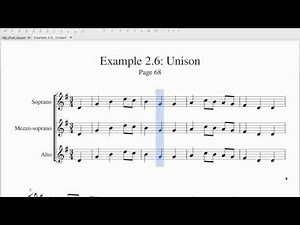 Example 2.6 Unison