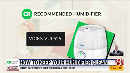 How to keep your humidifier healthy and clean
