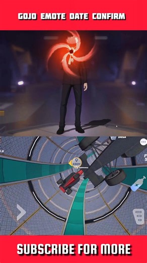 FINALLY! Gojo Emote Date Confirmed 😱 | Free Fire x Jujutsu Kaisen 🔥 #shorts #shortsfeed