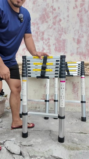 176K views · 761 reactions | Heavy duty alluminum telescopic ladder 9.8ft 3.1meter available cash on delivery shipping nationwide 2450 #bosstante #telescopicladder #aluminumladder #bosstante #HAGDAN #ladder | Boss Tante Kuya Ar-Jay | Facebook