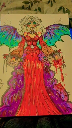 vampire 🔥#art #drawing #animeart #vampire