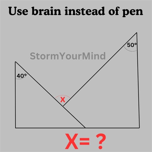 Basic mathematics Triangle problem algebra tricky problem #mathteacher #mathlover #mathfun #algebra