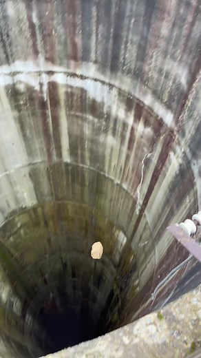 #mines in #westvirginia #rock #thrown #blackhole #echo