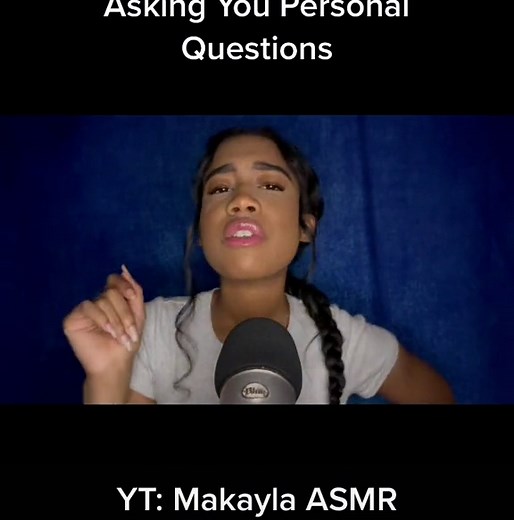 Relaxing ASMR Personal Questions Session