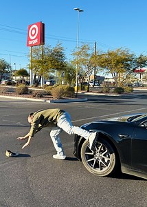 142K views · 186 reactions | Man hit by car while he's trying to surprise an old friend in need for Christmas. Parking lots are a very dangerous place. #charity #inspiring #christmas #gift #beaitiful #ford #truck #bronco This original video was produced by (Wonder and Raw), Network Media, and Tony H Show. | Crafts Hacks and Laughs | Facebook