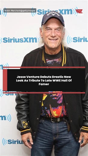 Jesse Ventura Debuts Drastic New Look As Tribute To Late WWE Hall Of Famer