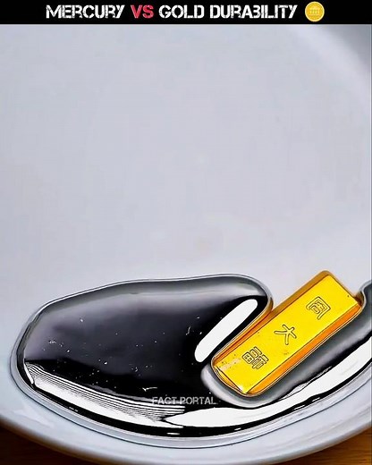 Mercury vs gold 🪙 #aliza