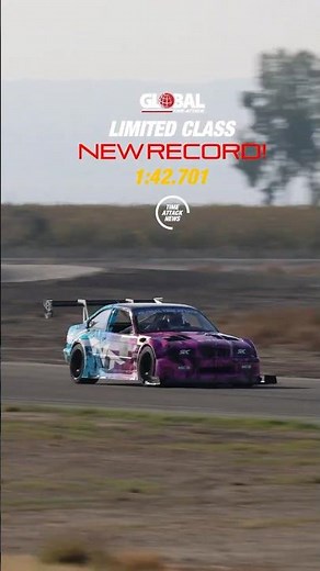 BMW M3 breaks #timeattack Limited Class RECORD at Global Time Attack Finals (Buttonwillow)