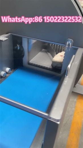 This meat slicer can cut frozen meat at -9°C with precise cutting and adjustable thickness.
