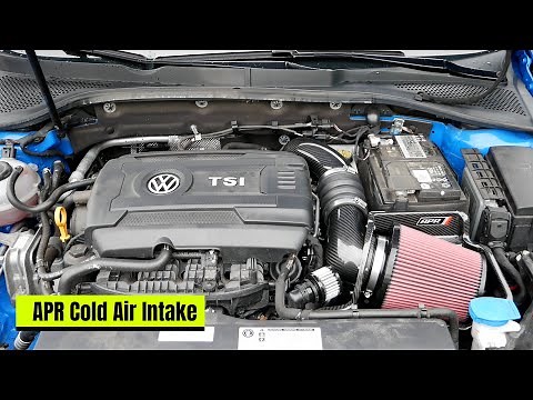 APR Open Carbon Fiber Intake vs Stock Intake For Mk7 and Mk7.5 Volkswagen GTI