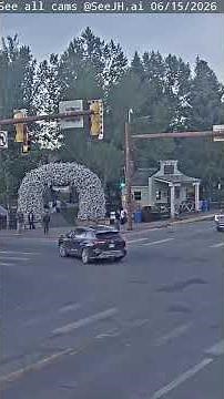 SeeJH.ai: Broadway Town Square - Jun 15, 2026 #JacksonHole #Timelapse