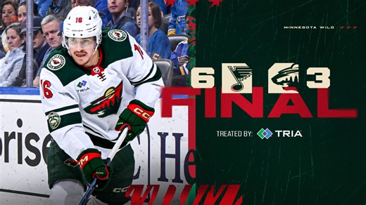 Game Recap: Blues 6, Wild 3