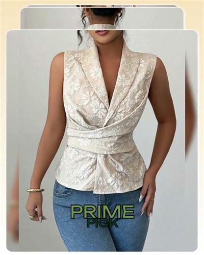 Tie Waist Wrap Tank Top