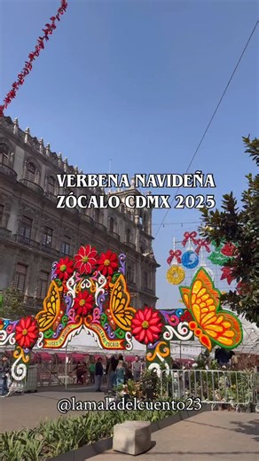 Verbena Navideña 2025 🌲 Zócalo, CDMX Del 20 de diciembre de 2025 al 4 de enero de 2026 Actividades en cartelera #verbenanavideña2025 #navidadmexicana #feliznavidad2025 #cdmxinstagrammers #cdmxinstagrameable | Diana Alarcón Relaciones Públicas